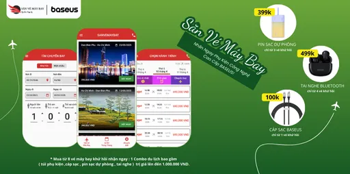 Sản phẩm mua ve tang baseus — Công Ty Cổ Phần Đầu Tư Tổng Hợp Liên Việt — MST 0314393048