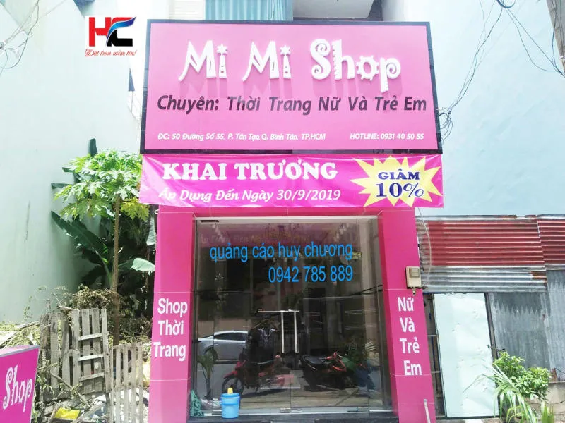 Sản phẩm bang hieu quangc ao dep uy tin 1517 — Công Ty TNHH Thương Mại Dịch Vụ Quảng Cáo Huy Chương — MST 0314396793