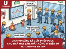 Nhà máy Công Ty TNHH VINAUCARE #250 — MST 0314406829