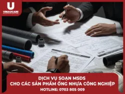 Sản phẩm dich vu soan msds cho cac san pham ong nhua cong nghiep 250x188 — Công Ty TNHH VINAUCARE — MST 0314406829