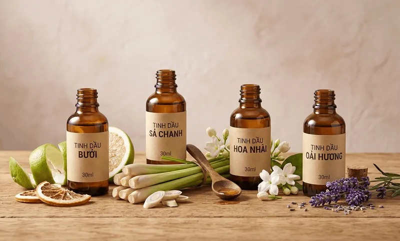 Sản phẩm tinh dau — Công Ty TNHH VINAUCARE — MST 0314406829