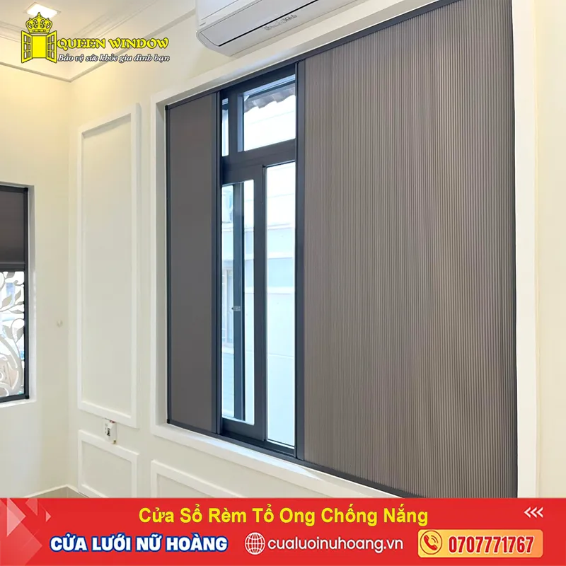Sản phẩm cua so rem to ong co ray chong nang — Cửa Lưới Nữ Hoàng - Công Ty TNHH Cửa Lưới Nữ Hoàng — MST 0314408600