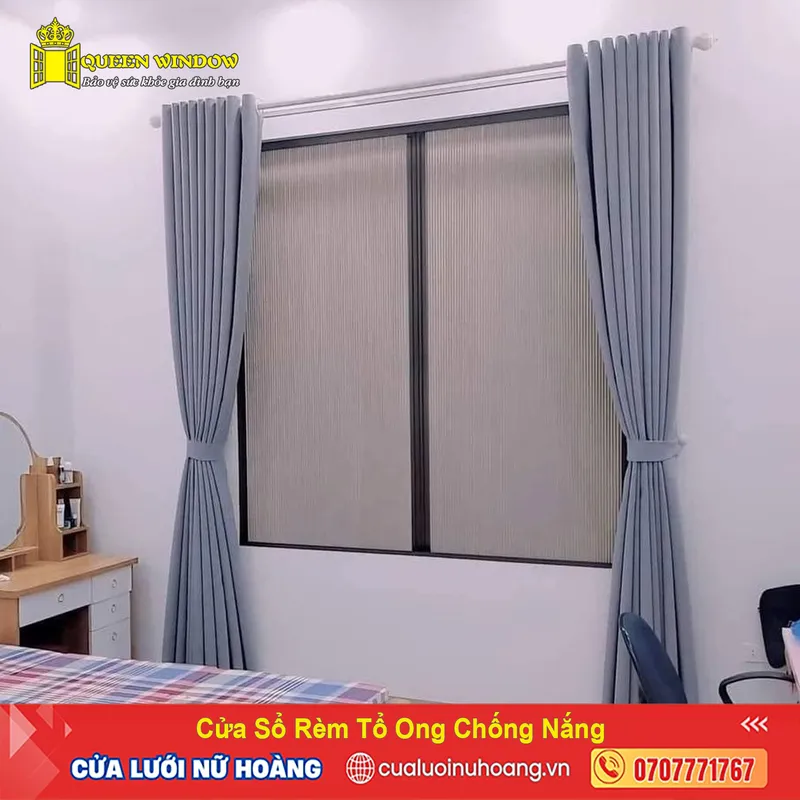 Sản phẩm cua so rem to ong co ray — Cửa Lưới Nữ Hoàng - Công Ty TNHH Cửa Lưới Nữ Hoàng — MST 0314408600