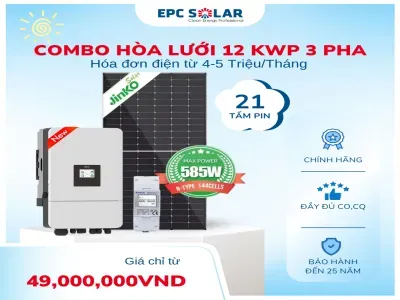 Sản phẩm 12kw 3 pha 1 400x300 — EPCSOLAR - Công Ty CP EPC Điện Mặt Trời Việt Nam — MST 0314412075