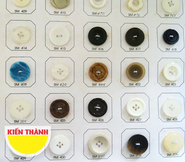 Sản phẩm nut quan — Nguyên Phụ Liệu May Mặc Kiến Thành - Công Ty TNHH Thương Mại Dịch Vụ Kiến Thành — MST 0314415862