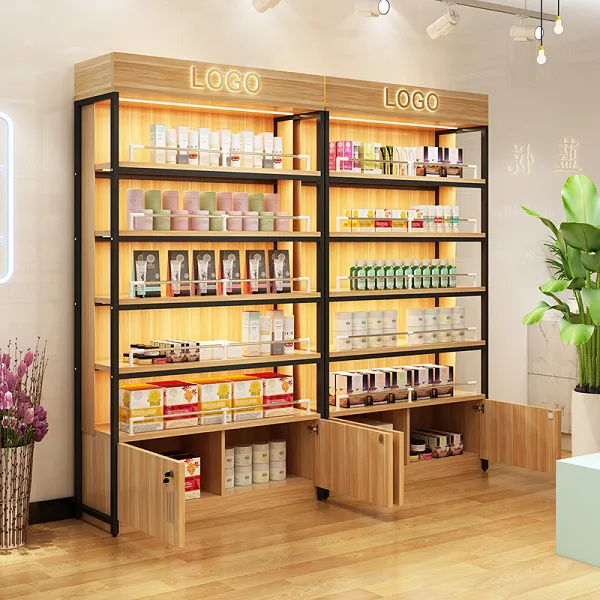 Sản phẩm ke trung bay spa khung sat 1m6 x 2m tbhd059 — Công Ty TNHH TM SX Trang Trí Nội Thất HD — MST 0314443362