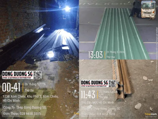 Sản phẩm Dai ly thep Dong Duong SG ban giao ton lop mai thep cu vat C250 thep ray P30 ve cac du an ngay 25 5 2026 533x400 — Công Ty TNHH TM DV Vật Liệu Xây Dựng Đông Dương SG — MST 0314451282