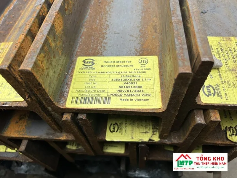 Sản phẩm trong luong thep h — Tôn Thép MTP — MST 0314454533