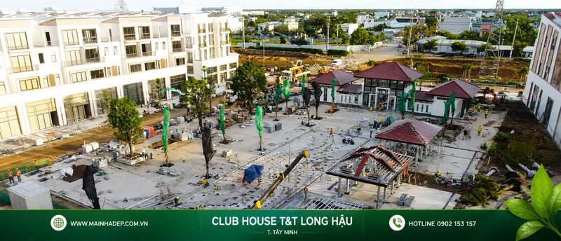 Sản phẩm du an clubhouse Tnt long hau — Công Ty TNHH Mái Nhà Đẹp — MST 0314465912