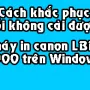 Sản phẩm loi khong cai duoc may in canon lbp 2900 tren windows — Công Ty TNHH TM DV Công Nghệ Kỹ Thuật Nam Anh — MST 0314475244