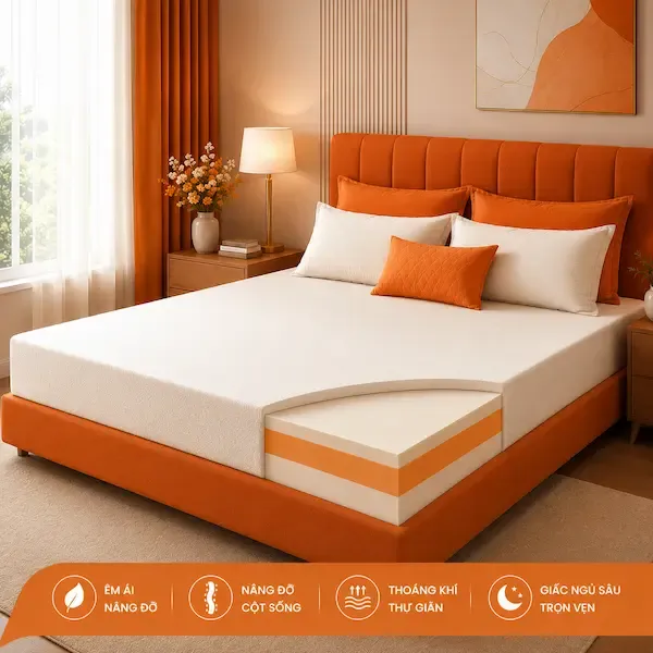 Sản phẩm FOAM — Nệm Giá Kho - Công Ty TNHH Nội Thất Hưng Phát — MST 0314503692