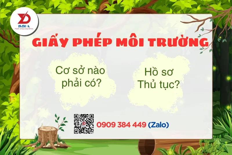 Sản phẩm giay phep moi truong co so nao can phai co — Công Ty TNHH Tiêu Chuẩn Chất Lượng ISOHA — MST 0314510001