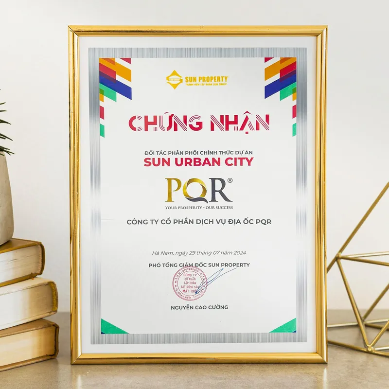 Sản phẩm pqr dai ly phan phoi chinh thuc du an sun urban city ha nam — Công Ty Cổ Phần Dịch Vụ Địa Ốc PQR — MST 0314524854