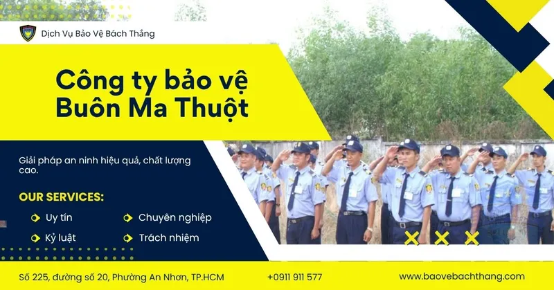 Văn phòng Công ty TNHH Dịch vụ Bảo Vệ Bách Thắng #? — MST 0314532245