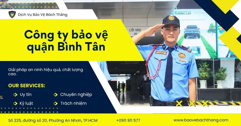 Văn phòng Công ty TNHH Dịch vụ Bảo Vệ Bách Thắng #? — MST 0314532245