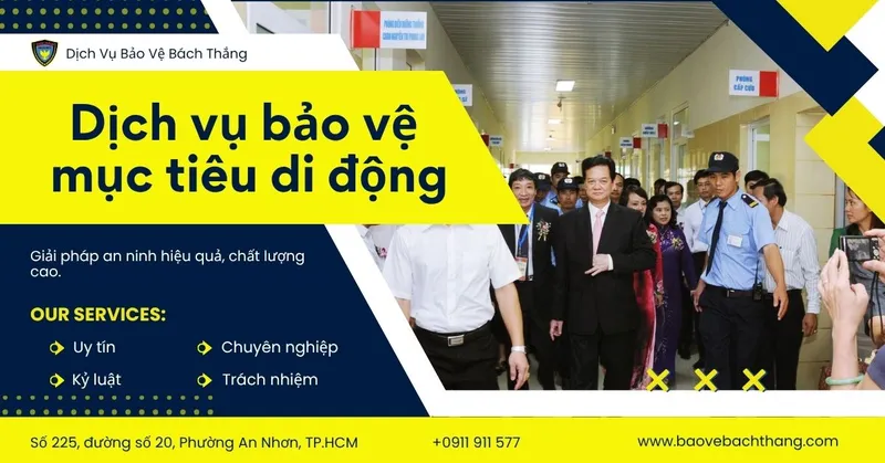 Sản phẩm dich vu bao ve muc tieu di dong nen — Công ty TNHH Dịch vụ Bảo Vệ Bách Thắng — MST 0314532245
