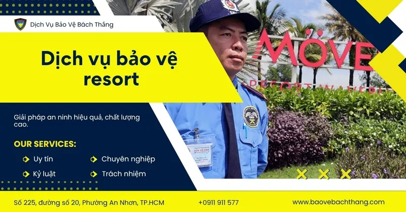 Sản phẩm dich vu bao ve resort nen — Công ty TNHH Dịch vụ Bảo Vệ Bách Thắng — MST 0314532245