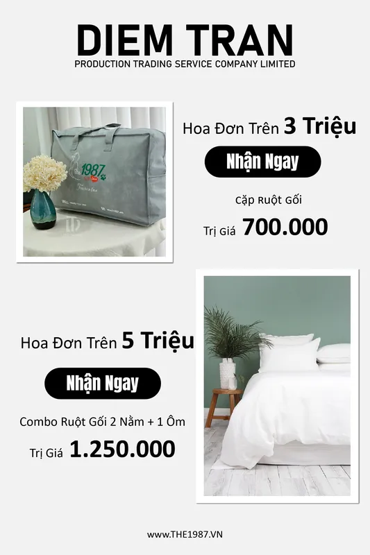Sản phẩm 3trd 01 01 — Chăn Ga Gối Đệm The 1987 - Công Ty TNHH SX TM DV Điểm Trân — MST 0314541592