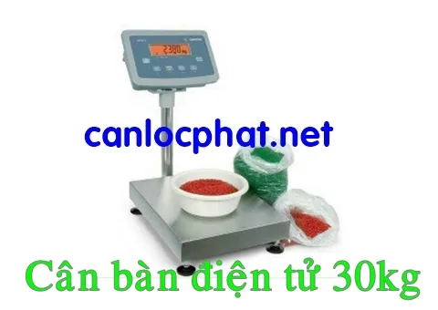 Sản phẩm can ban dien tu 30kg — Công Ty TNHH Cân Điện Tử Lộc Phát — MST 0314558010