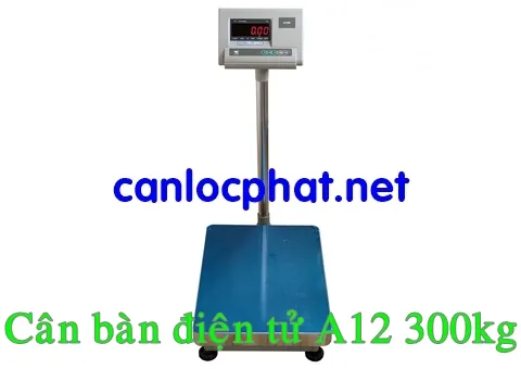 Sản phẩm can ban dien tu a12 300kg — Công Ty TNHH Cân Điện Tử Lộc Phát — MST 0314558010
