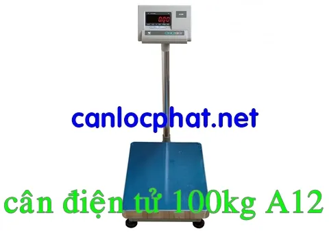 Sản phẩm can dien tu 100kg a12 — Công Ty TNHH Cân Điện Tử Lộc Phát — MST 0314558010