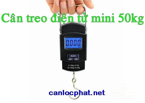 Sản phẩm can dien tu mini 50kg — Công Ty TNHH Cân Điện Tử Lộc Phát — MST 0314558010