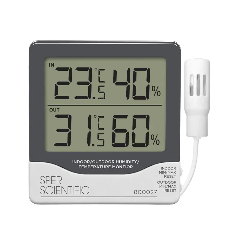 Sản phẩm nhiet am ke dien tu 800027 sper scientific man hinh lon — Công Ty TNHH Thiết Bị Lê Quốc — MST 0314562176