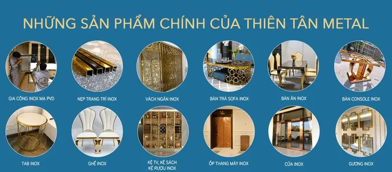 Sản phẩm san pham thien tan metal 1024x450 — Công Ty TNHH Thiên Tân Decor — MST 0314574118