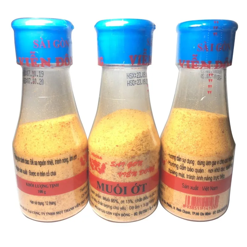 Sản phẩm 1573540975 muoi ot — Công Ty TNHH Một Thành Viên Thực Phẩm Sài Gòn Viễn Đông — MST 0314578874
