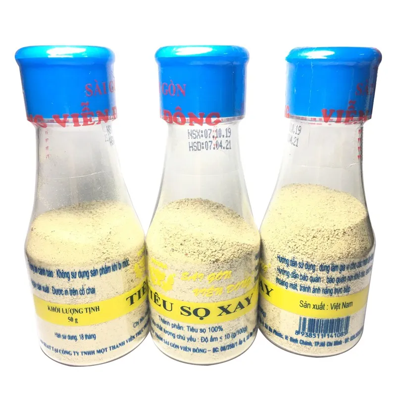 Sản phẩm 1670155323 tieu so xay — Công Ty TNHH Một Thành Viên Thực Phẩm Sài Gòn Viễn Đông — MST 0314578874