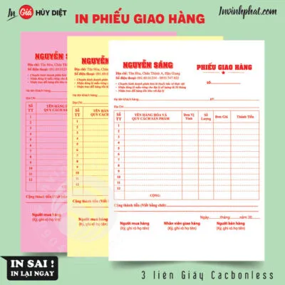 Sản phẩm in phieu giao hang 400 02 400x400 — In Ấn Vĩnh Phát - Công Ty TNHH Thiết Kế In ấn Vĩnh Phát — MST 0314584941