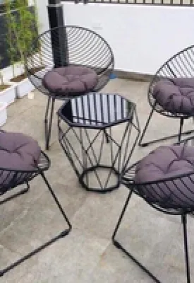 Sản phẩm ban ghe cafe 4 8645 — Mây Tre ý Nhi - Công Ty TNHH Thương Mại Tổng Hợp Mây Tre Lá ý Nhi — MST 0314610750