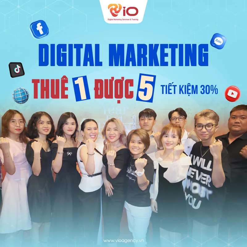 Sản phẩm digital marketing vio agency — Công Ty TNHH VIO — MST 0314611659