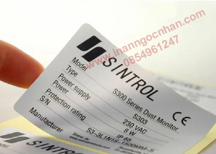 Sản phẩm decal bạc — In ấn Ngọc Nhân - Công Ty TNHH Thiết Kế Quảng Cáo In ấn Ngọc Nhân — MST 0314617812