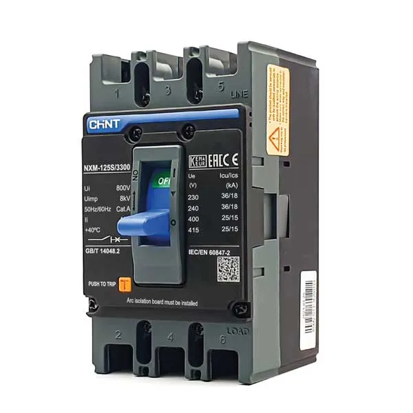 Sản phẩm MCCB Chint NXM 125S 3P — Công Ty TNHH Kỹ Thuật Cơ Điện Hải Âu — MST 0314620741