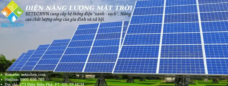 Sản phẩm He thong dien nang luong mat troi — Công Ty Cổ Phần Công Nghệ Năng Lượng Bền Vững Việt Nam — MST 0314626895