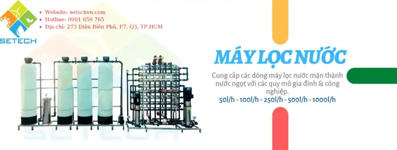 Sản phẩm May loc nuoc man thanh nuoc ngot — Công Ty Cổ Phần Công Nghệ Năng Lượng Bền Vững Việt Nam — MST 0314626895
