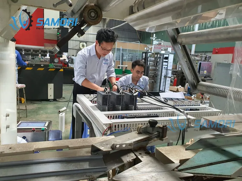 Sản phẩm May dong goi hang hoa 08 — Công Ty Cổ Phần Chế Tạo Máy Và Tự Động Hóa Sài Gòn — MST 0314634046