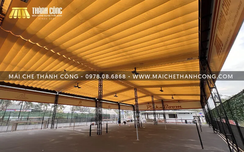 Sản phẩm mai xep di dong — Lắp Đặt Mái Che Mái Hiên HCM - Công Ty TNHH Cơ Khí Mái Hiên Vạn Thành Công — MST 0314641903