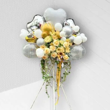 Sản phẩm ke hoa tuoi bang bong bong 360x360 — Công Ty TNHH Hoa Tươi FLOWERSIGHT — MST 0314643481