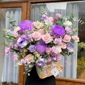 Sản phẩm gio hoa tuoi mau tim 360x360 — Công Ty TNHH Hoa Tươi FLOWERSIGHT — MST 0314643481