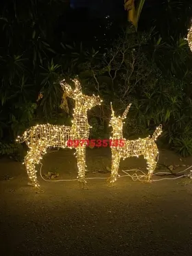Sản phẩm small.con huou trang tri | con huou co den trang tri noel2 — Công Ty TNHH Nội Thất Quảng Cáo Hùng Dũng — MST 0314647447