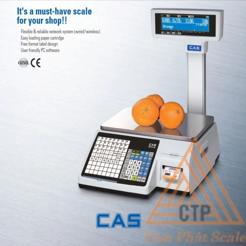 Sản phẩm can tinh tien cas cl 5200 2 — Cân Điện Tử Tâm Phát - Công Ty TNHH SX TM DV Cân Điện Tử Tâm Phát — MST 0314663569