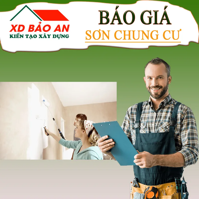 Sản phẩm lo go son chung cu — Công Ty TNHH Xây Dựng Nhà Bảo An — MST 0314677635