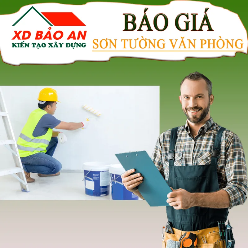 Sản phẩm son tuong van phong — Công Ty TNHH Xây Dựng Nhà Bảo An — MST 0314677635