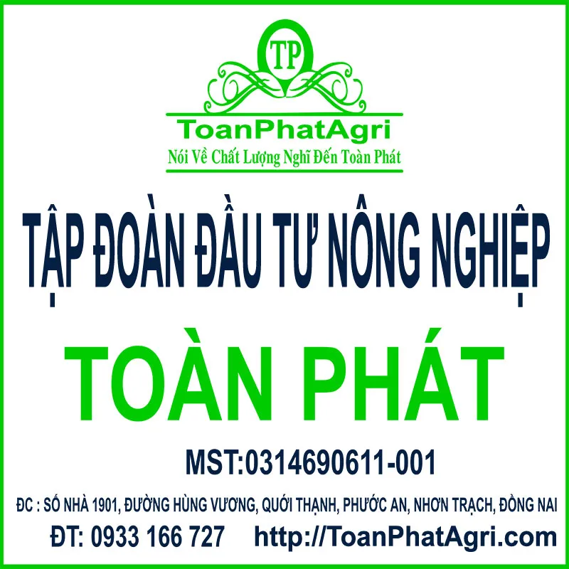 Sản phẩm Tap doan dau tu nong nghiep toan phat — Công Ty TNHH Sản Xuất Thương Mại Nông Nghiệp Toàn Phát — MST 0314690611