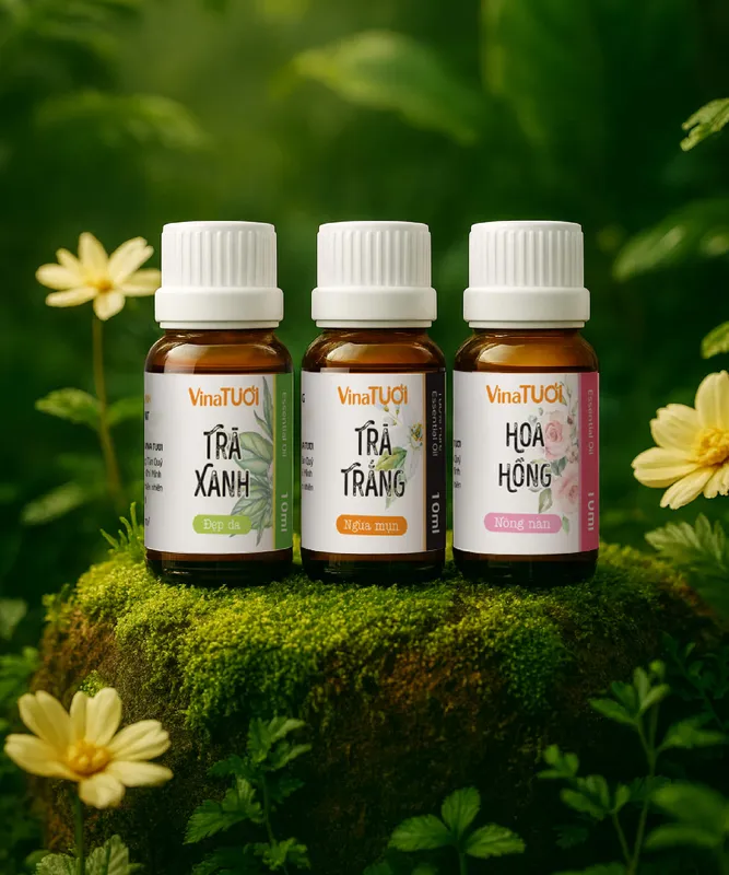 Sản phẩm vinatuoi tinh dau thien nhien 1 — Công Ty TNHH Vina Tươi — MST 0314690724