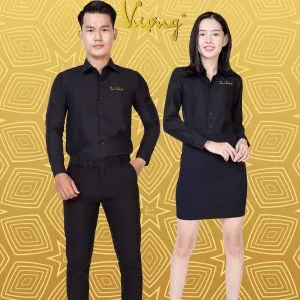 Sản phẩm dong phuc ao so mi nam nu tay dai cong so cao cap dongphucthinhvuong.com mau den 15 300x300 — Công Ty TNHH Thời Trang Thịnh Vượng — MST 0314696966