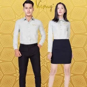 Sản phẩm dong phuc ao so mi nam nu tay dai cong so cao cap dongphucthinhvuong.com mau xanh bo nhat 5 300x300 — Công Ty TNHH Thời Trang Thịnh Vượng — MST 0314696966