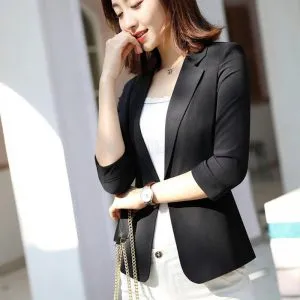 Sản phẩm dong phuc ao vest nu cong so cao cap dongphucthinhvuong.com mau den6 300x300 — Công Ty TNHH Thời Trang Thịnh Vượng — MST 0314696966